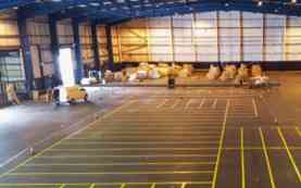 warehouse markings